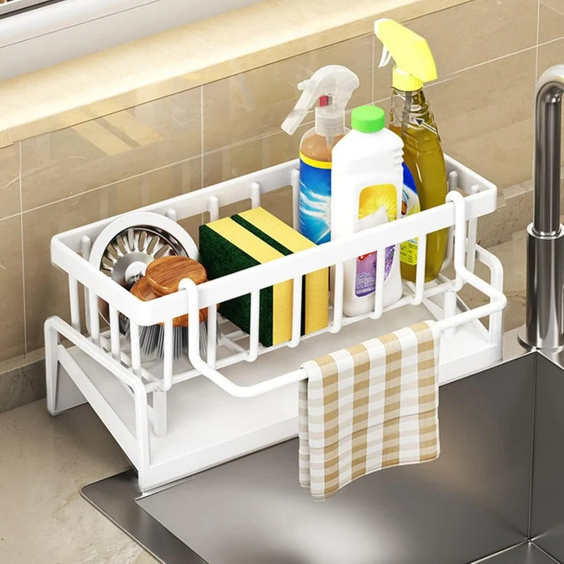 Aqualis | Stijlvolle Keuken Organizer Met Automatisch Afwateringssysteem