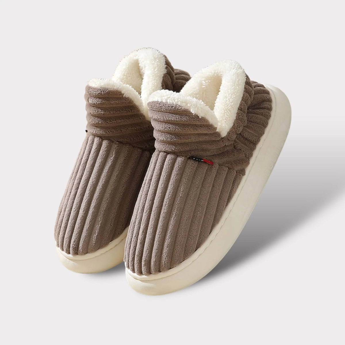 ThermaLuxe | Comfortabele Warme Fleece Pantoffels Met Antislipzool Voor Binnen