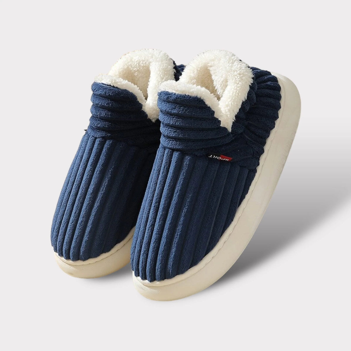 ThermaLuxe | Comfortabele Warme Fleece Pantoffels Met Antislipzool Voor Binnen