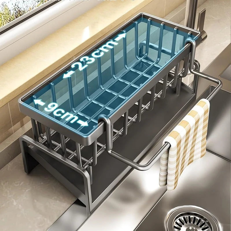 Aqualis | Stijlvolle Keuken Organizer Met Automatisch Afwateringssysteem