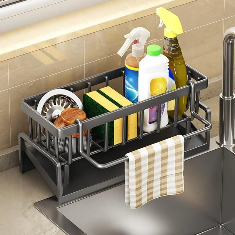 Aqualis | Stijlvolle Keuken Organizer Met Automatisch Afwateringssysteem