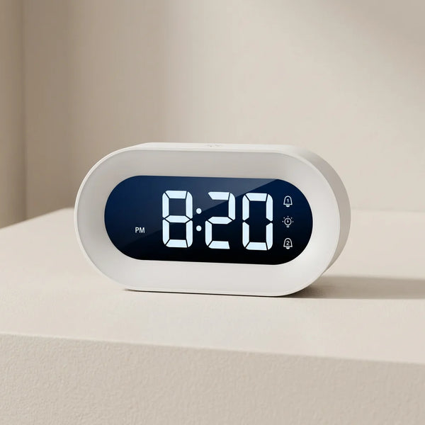 AuroraGlow | Innovatieve Oplaadbare Digitale Lichtwekker met Natuurgeluiden