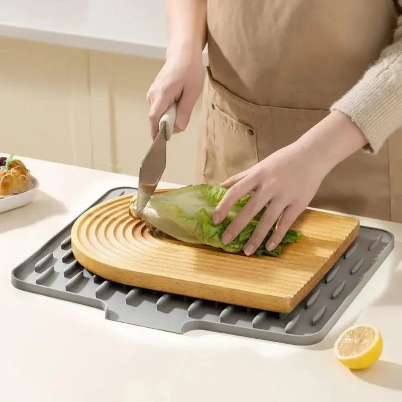 DripEase | Flexibele Hittebestendige Siliconen Lekbak voor Keuken