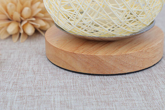 Rivo Tafellamp | Rotan en Hout, Japandi Design, Energiezuinig