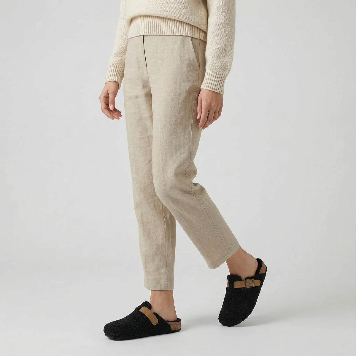 Velvoria | Zachte Comfortabele Pluche Damespantoffels met Antislipzool