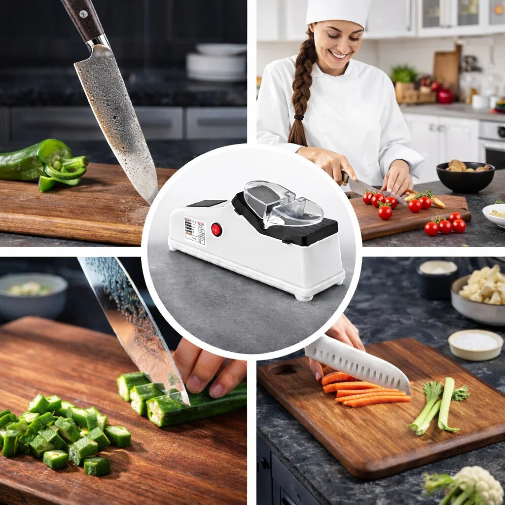 Vireon | Efficiënte Compacte Elektrische Messenslijper Met USB-Oplading